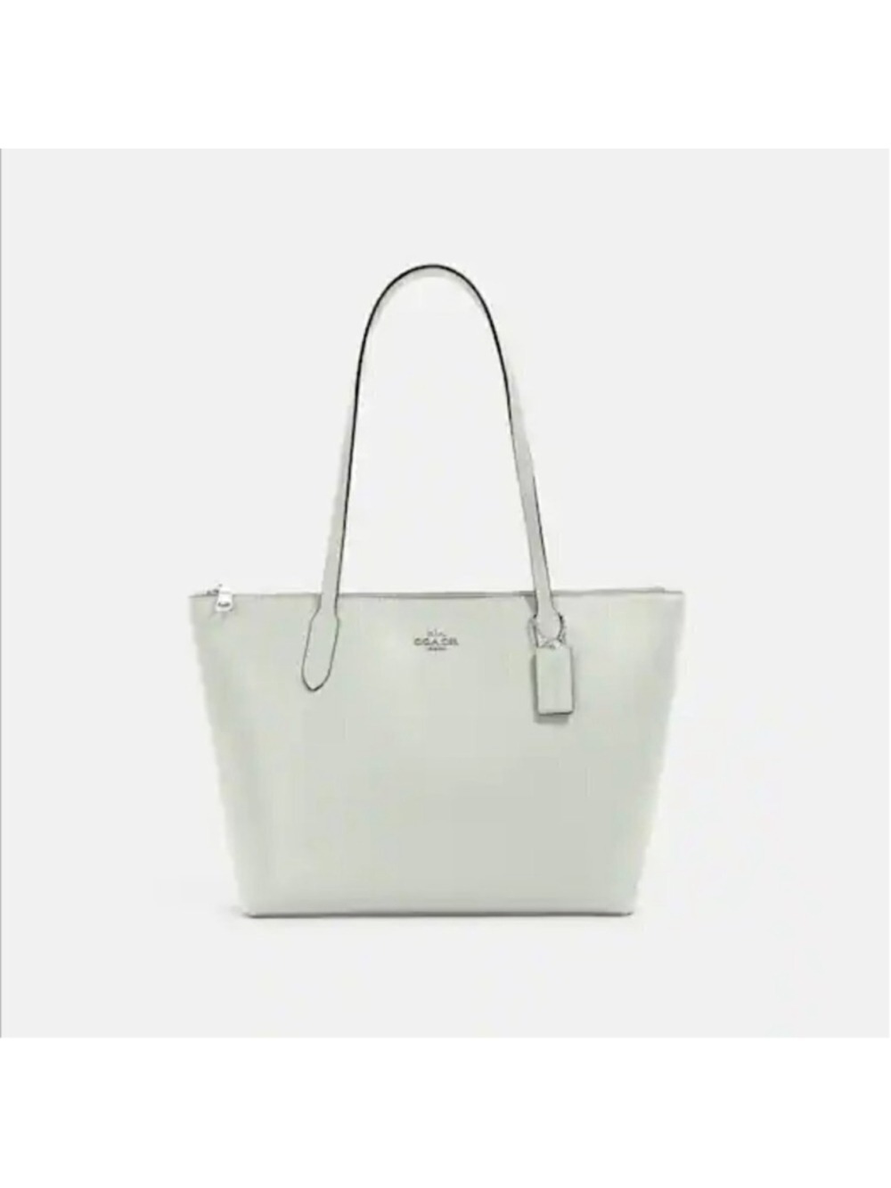 Authentic Coach Zip Top Tote Bag